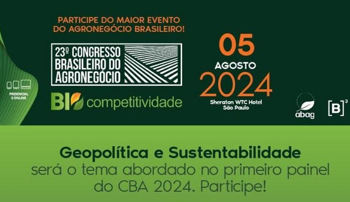 28º CBA abordará temas como Geopolítica e Sustentabilidade