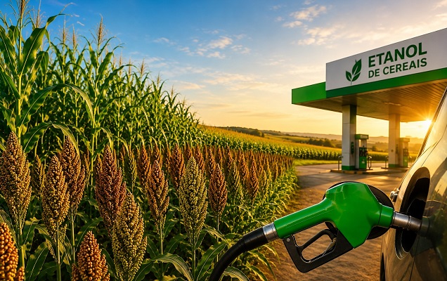 Milho e sorgo são opções para expansão do etanol de cereais no Brasil